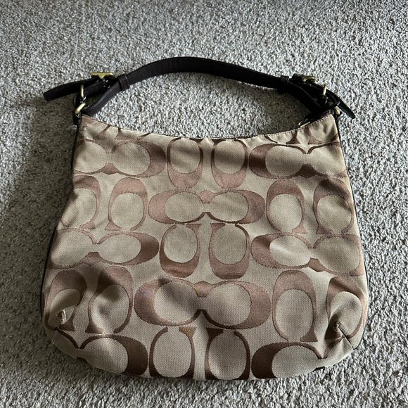 Coach vintage Y2K Legacy Courtney Signature hobo shoulder bag - Picture 2 of 6
